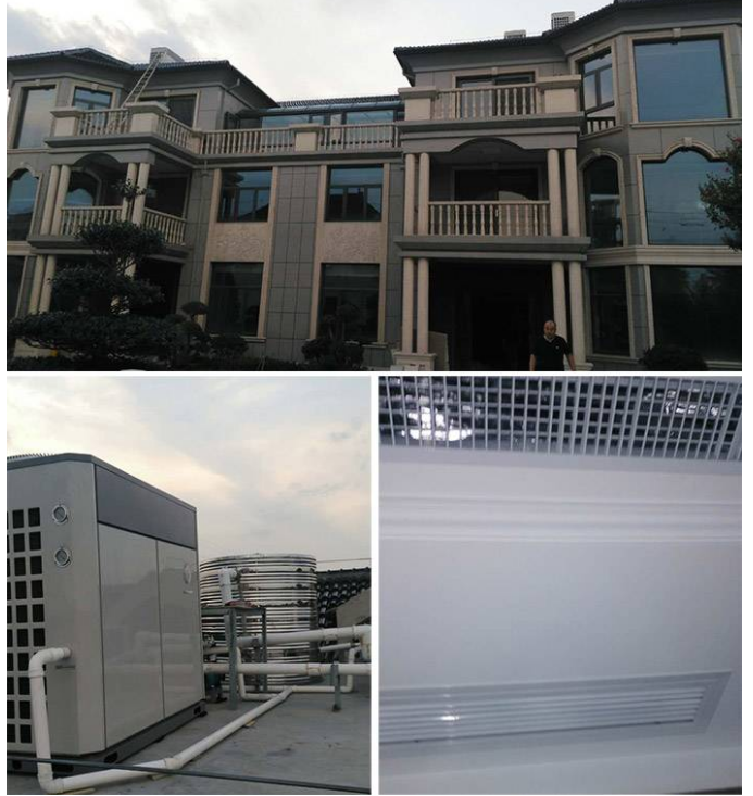 給別墅供暖，土豪們都選擇空氣能熱泵！